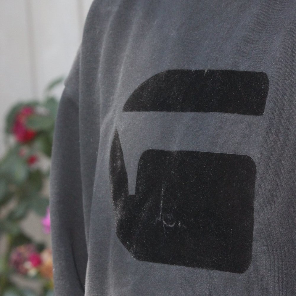 G Star RAW sweater with velvet logo